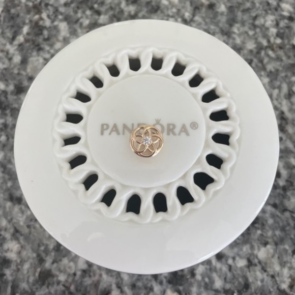 Pandora 14k Gold Loving Bloom Charm New with Tags - Picture 3 of 4